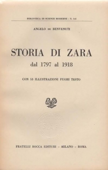 Benvenuti Angelo: Storia di Zara
